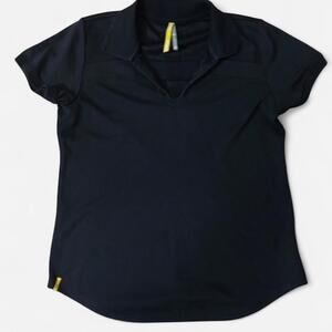 Lolë Black Polo Shirt XL